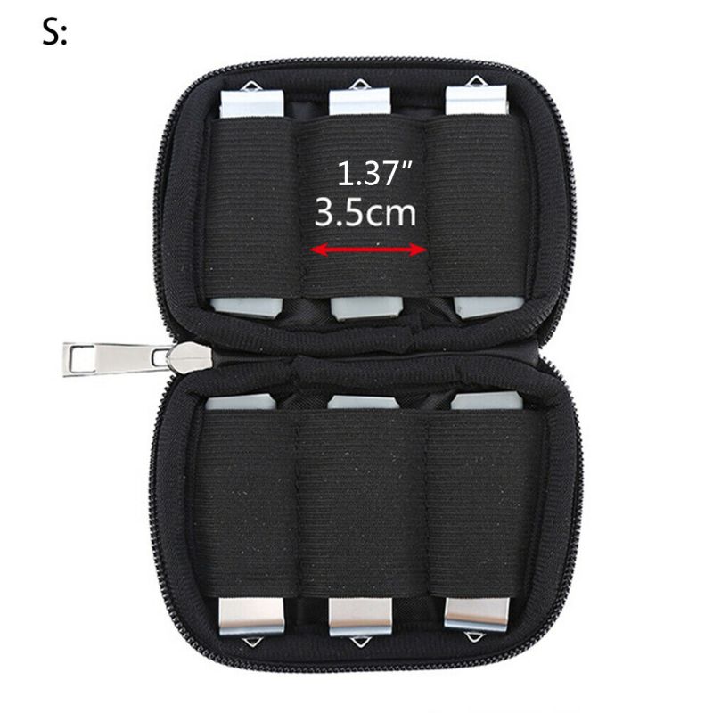 U Disk Holder-estuche organizador de unidad Flash USB, bolsa de almacenamiento anticaída S/M/L, bolsa de almacenamiento protectora a prueba de polvo a prueba de golpes para viajes: S
