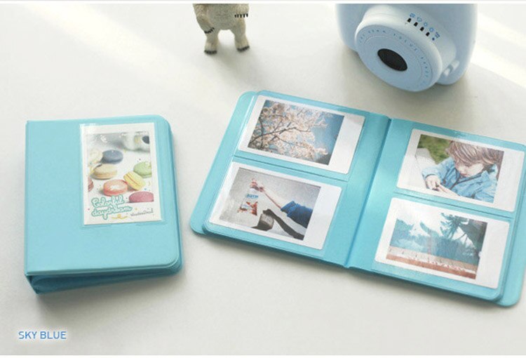 64 zakken Mini Instant Polaroid Fotoalbum Foto Case voor Fujifilm Instax Mini Film instax mini Polaroid album