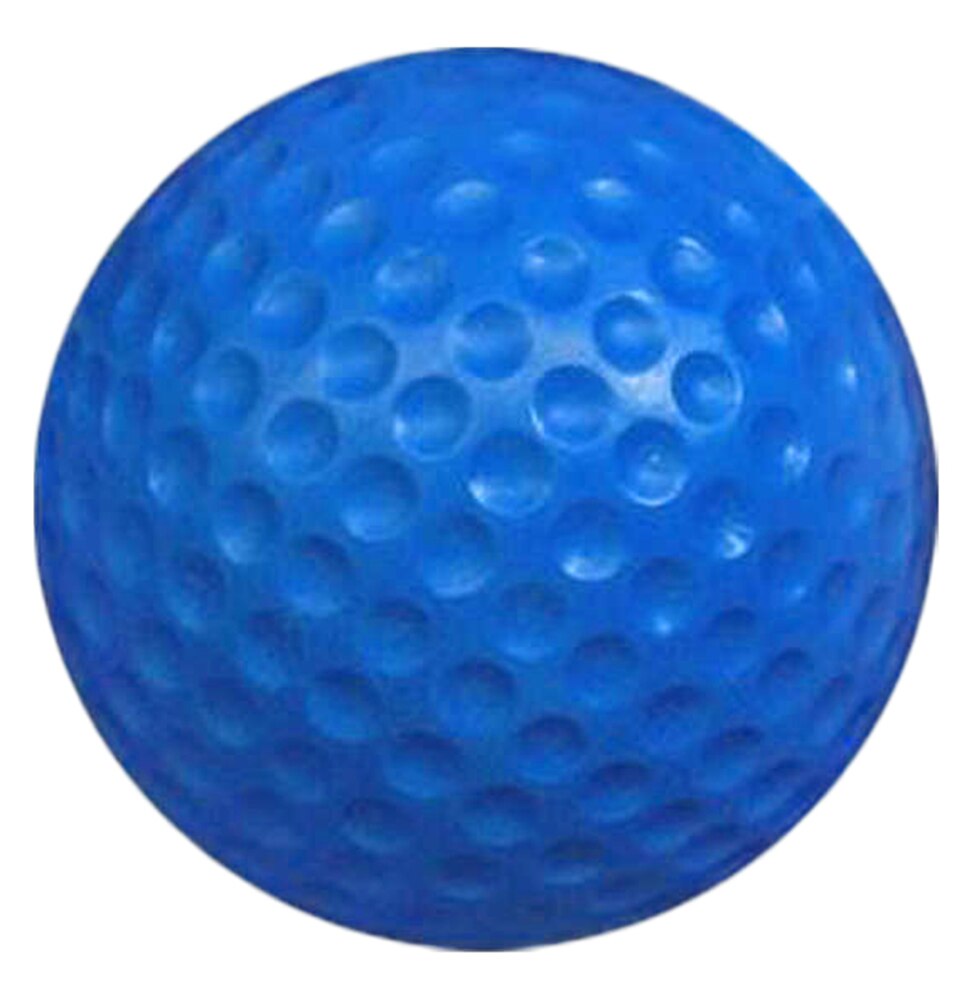 1pcs Blue Pet Foam Balls PU Sponge Golf Ball Indoor Training Practice W7W0: Default Title