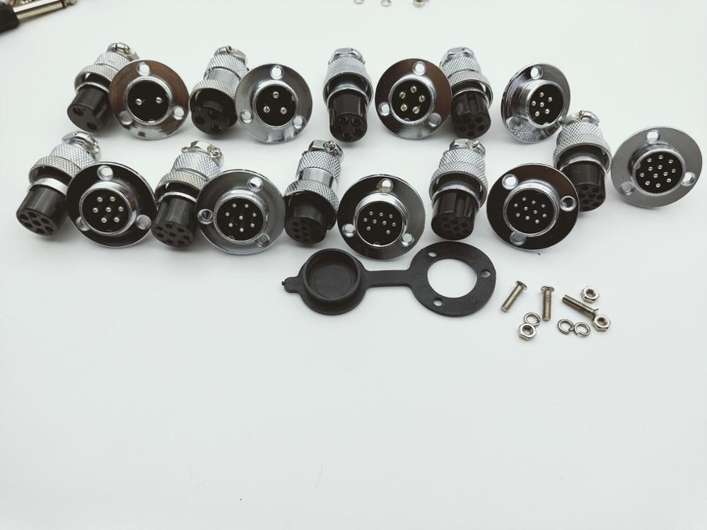 1 Paar GX20 2pin 3pin 4pin 5pin 6pin 7pin 8pin 10pin 12pin Luchtvaart Plug & Socket Circulaire Multipole 2-12PIN Connector