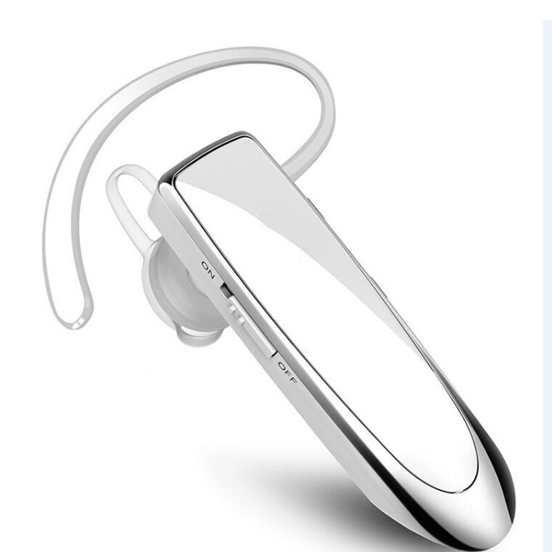 ZK22 K200 Bluetooth Headset Bluetooth 5.0 Handsfree Hoofdtelefoon Mini Draadloze Oortelefoon Voor Android Universal Business Rijden: WH