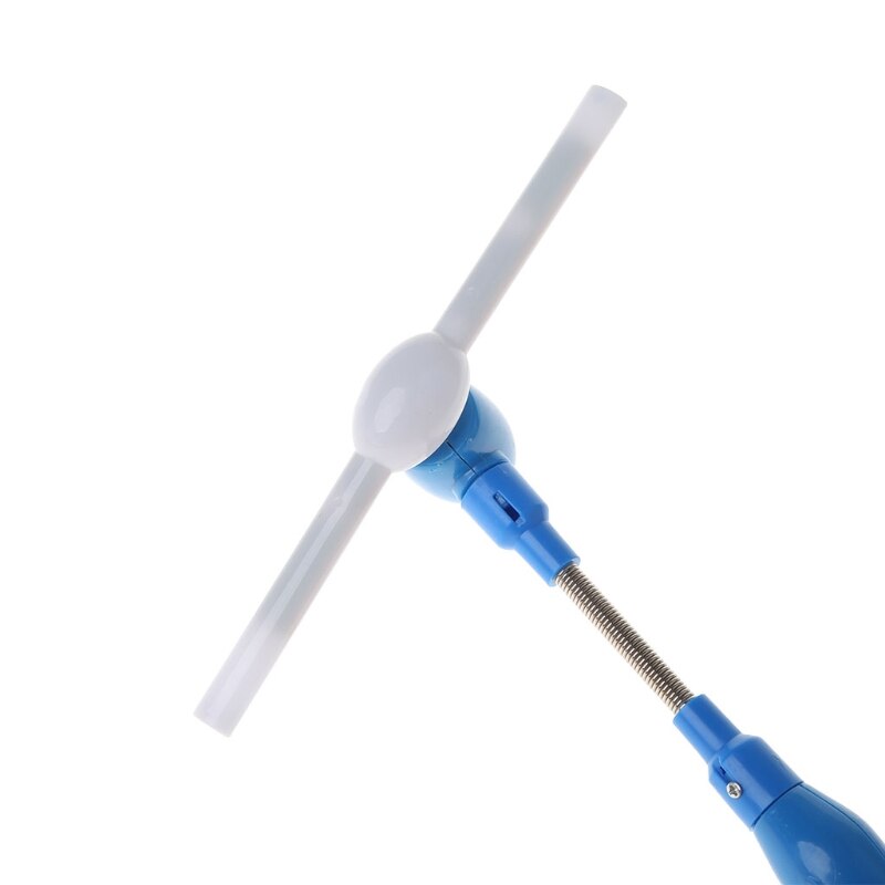 Lampeggianti illuminano i mulini a vento a portato con la musica che gira i giocattoli colorati per il buio