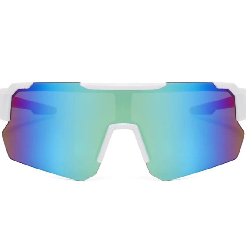 Gafas de sol rosas para ciclismo al aire libre para hombres y mujeres, gafas de sol coloridas a prueba de viento y polvo, gafas de montañismo