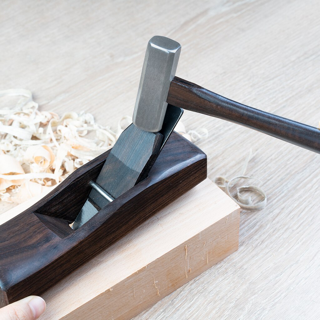 Ebony Handled Square Headed Steel Hammer