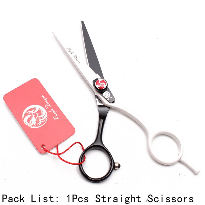 Grooming Scissors 6.0" JP Stainless Straight Scissors Thinning Shears Pet Scissors Animal Shears Z1018: Z1018 Bai C 6N