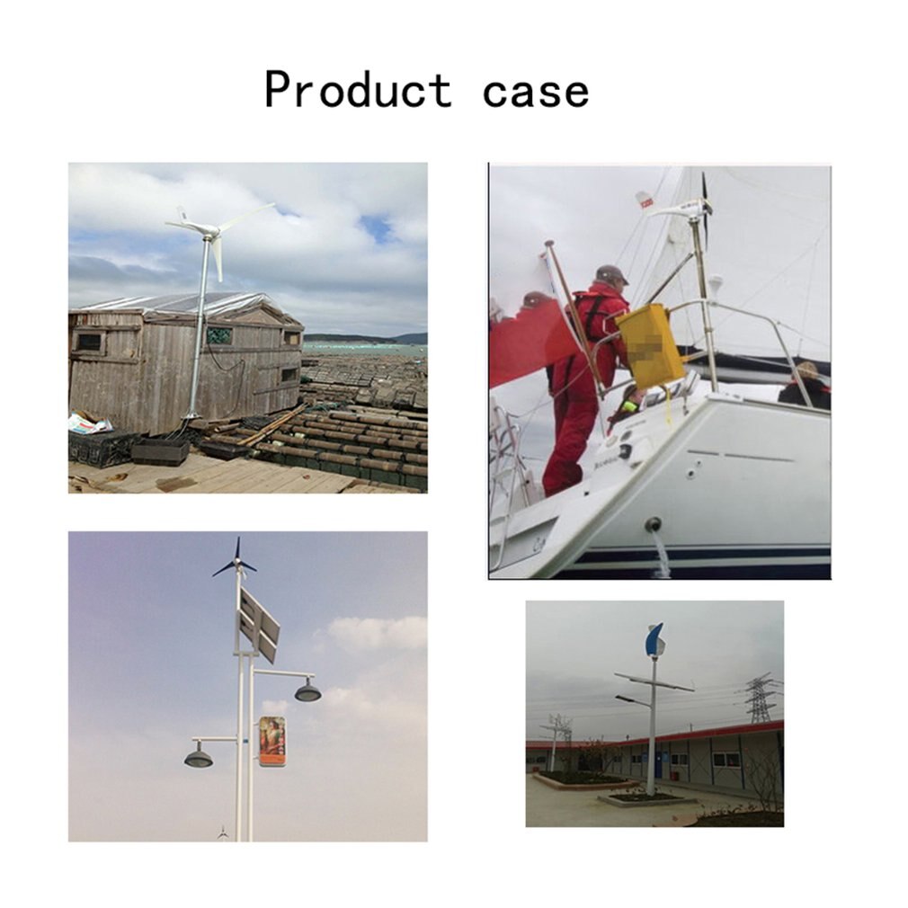 12 /24/ 48V Vertical Wind Turbine Controller Intelligent Solar Street Light Wind And Solar Complementary Controller