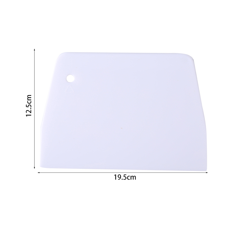 Grattoir artisanal polyvalent 3 tailles pour gratter les Gels et épandage de la Mousse, outils à main utiles: 19.5x12.5cm