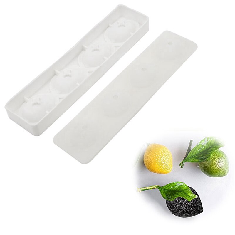 3D Silicone Lemon Art Cake Molds Baking For Cakes Ice Cream Dessert Mould Decorating Tools Bakeware Accessories