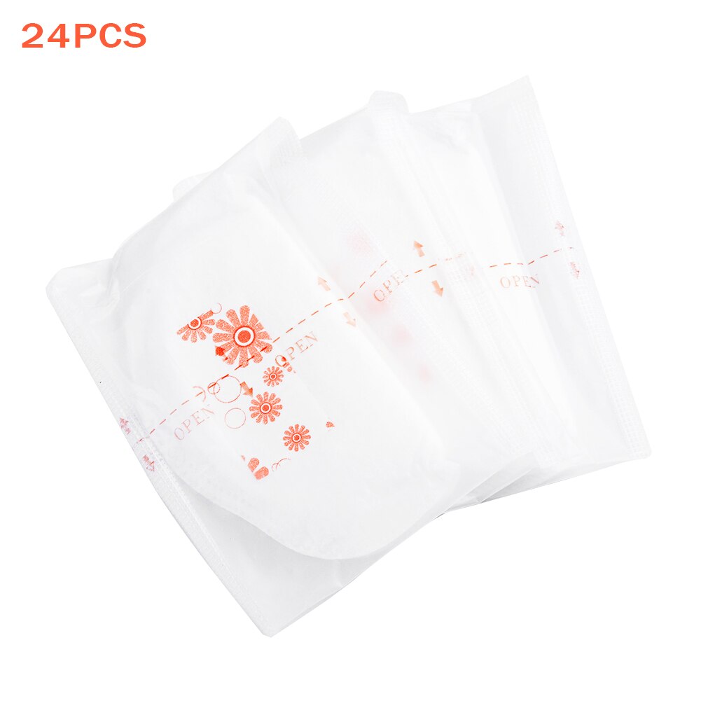 24pcs/set Home Breathable Pregnant Women Anti Overflow Breast Pad Leakproof For Galactorrhea Disposable Baby Feeding Nursing Bra