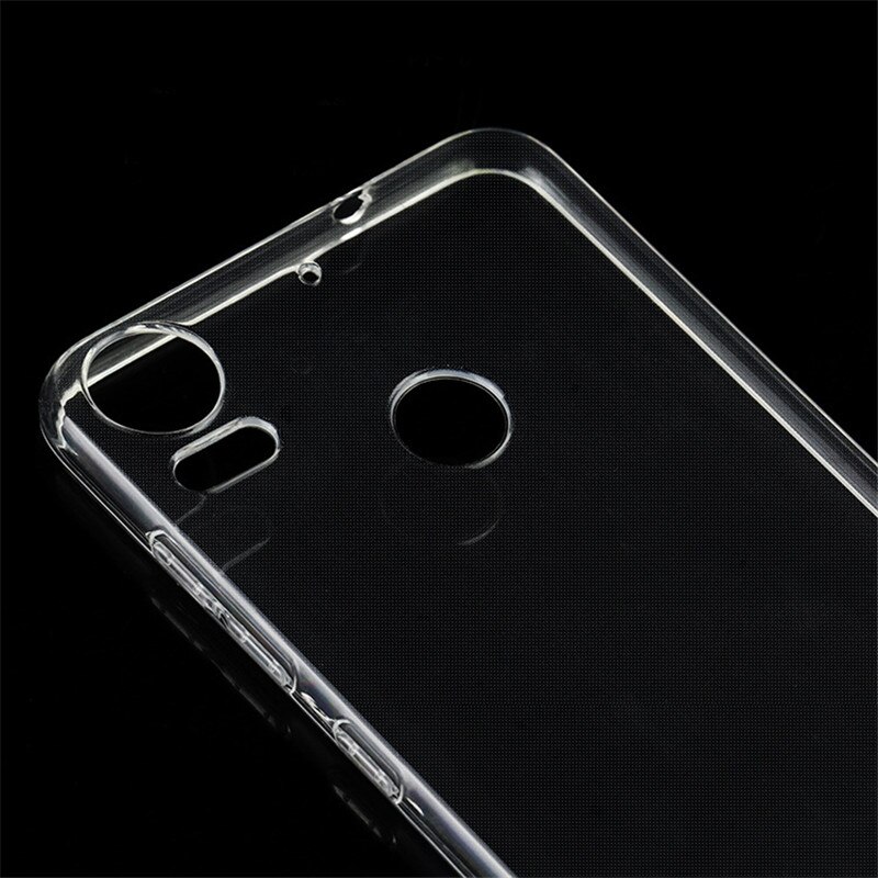 Cases For HTC Desire 10 Pro Case 5.5 inch Ultra Thin Clear Transparent Soft Silicone TPU Phone Back Case Cover
