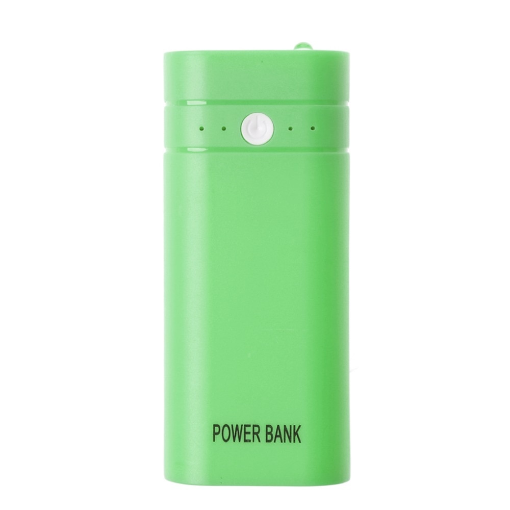 Universel USB Powerbank boîte 2x18650 chargeur de batterie batterie externe boîte coque kit de bricolage pour tous les smartphones
