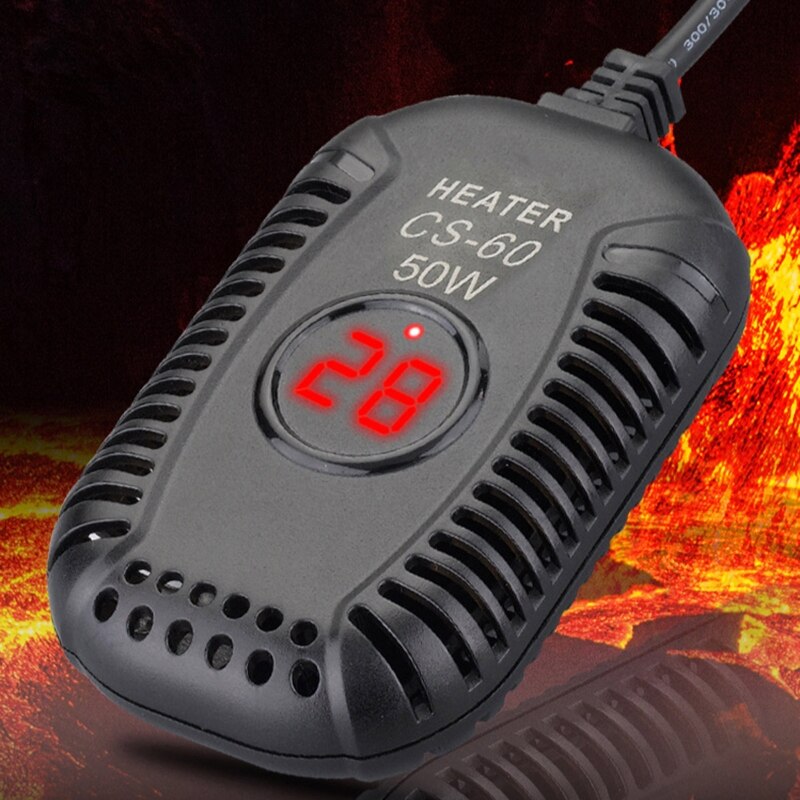 Aquarium Heater Fish Tank Submersible Heater with LED Temperature Display