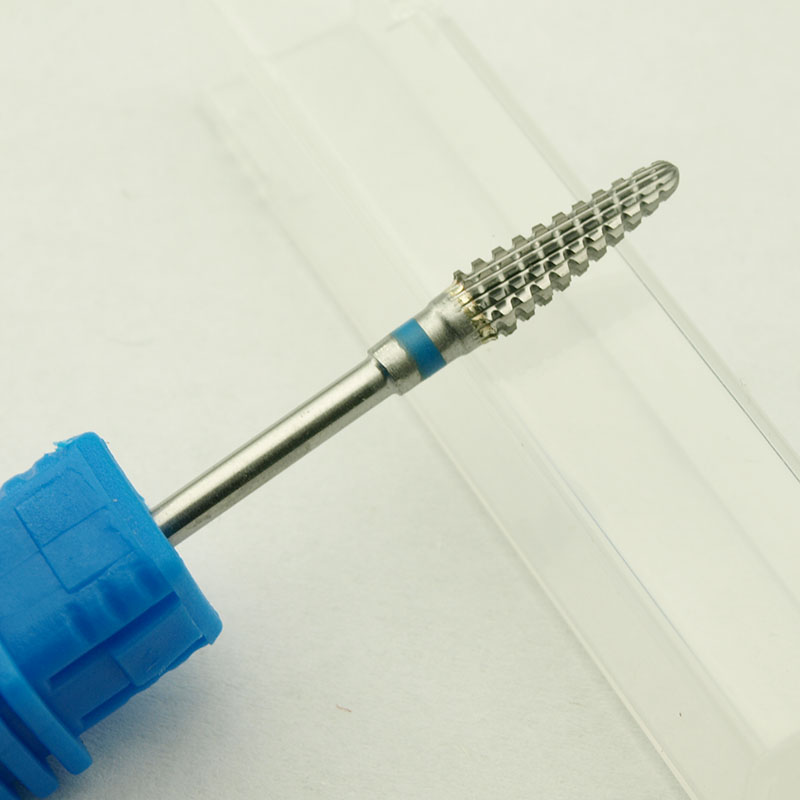 6 tipos de brocas de carburo de tungsteno para uñas, accesorios de taladro para manicura, herramientas de belleza eléctricas para uñas,: 4.5mm