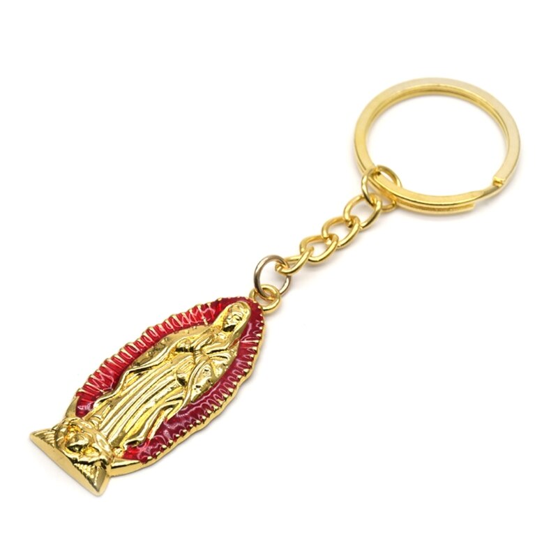 Göttin Keychain Religion Religiöse Schlüssel Ring Schmuck Tasche Auto Anhänger Keyfob Kirche Souvenirs: 2