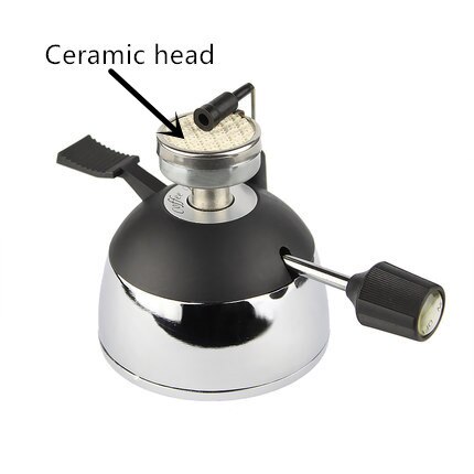 Tragbare Kaffee Herd Wind Proof Freien Gas Brenner Camping Herd Tourist Mokka Siphon Topf Speziell Ausgestattet Mit Gas Ofen: Ceramic head  A