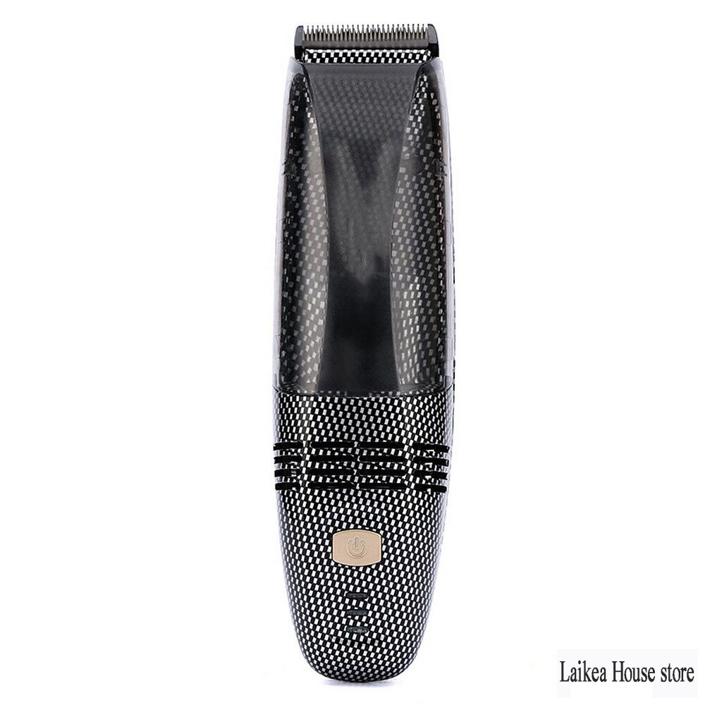 Tondeuse électrique à aspiration pour hommes, Rechargeable, pour adulte, appareil pour couper les cheveux et raser la barbe: GRAY
