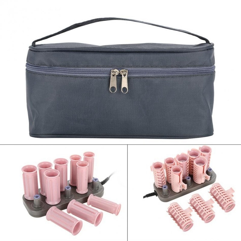 Us plug 10 stuks/set haarrollers elektrische buisverwarmde roller haar styling sticks tools massage rollers krultangen accessoires