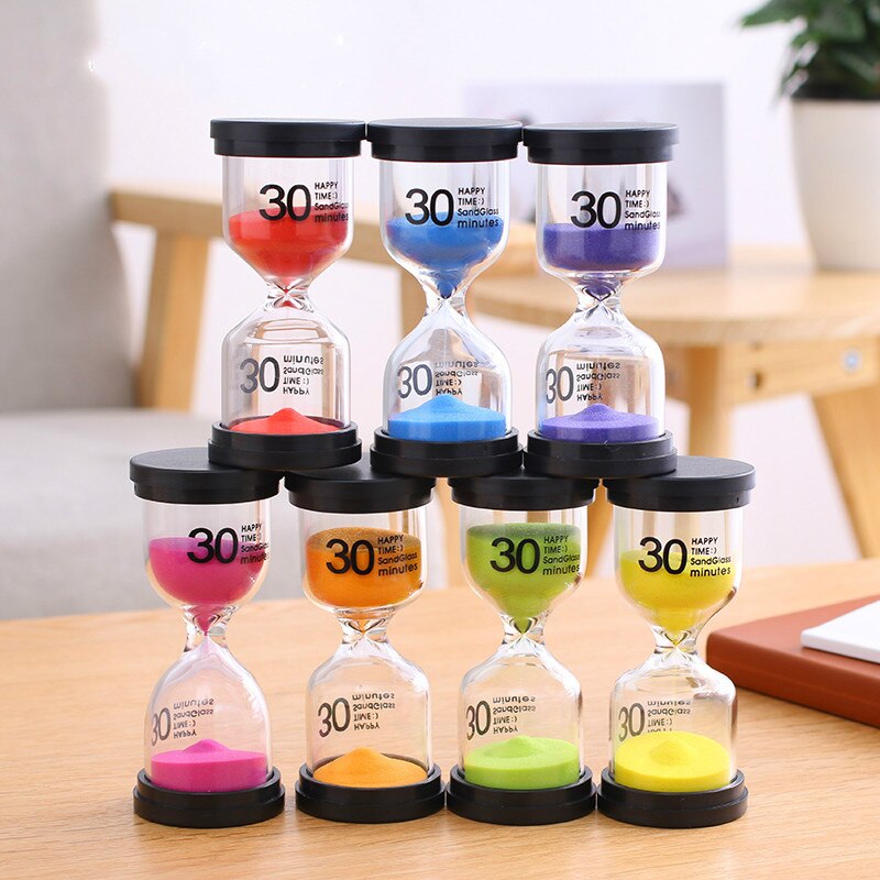 Hourglass 1/3/5/10/15/30 Minutes Hourglass 60 Minutes 45 Minutes Christmas Timer Home Decoration Dining Accessories C137
