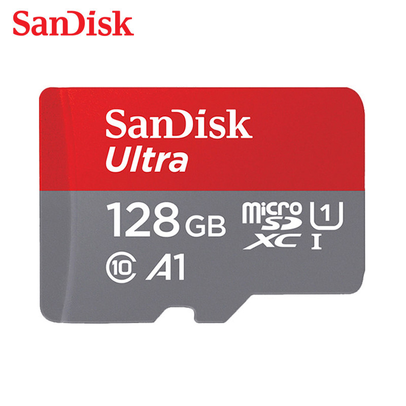 Sandisk tarjeta sd micro 16gb 32gb 64gb cartao 200gb de memoria de carte sd micro 128gb 256GB Clase 10 98 MB/S tarjeta de memoria gratis: A1 128G