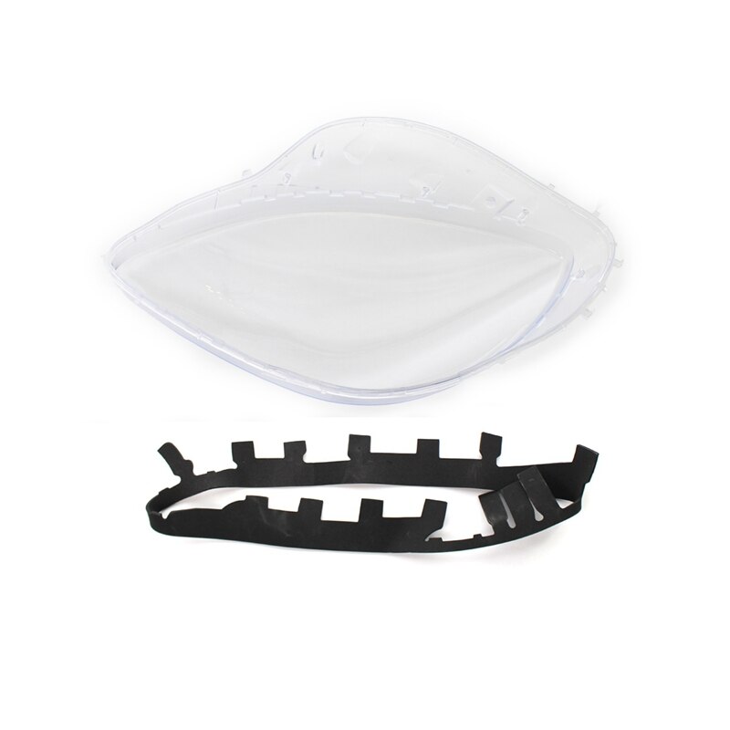 Rechter Koplamp Lens Covers Voor Chevrolet C6 Corvette 2005 Met Zwarte Bekleding Pakkingen Seal Kit & 10Pcs fix Moer Snaps