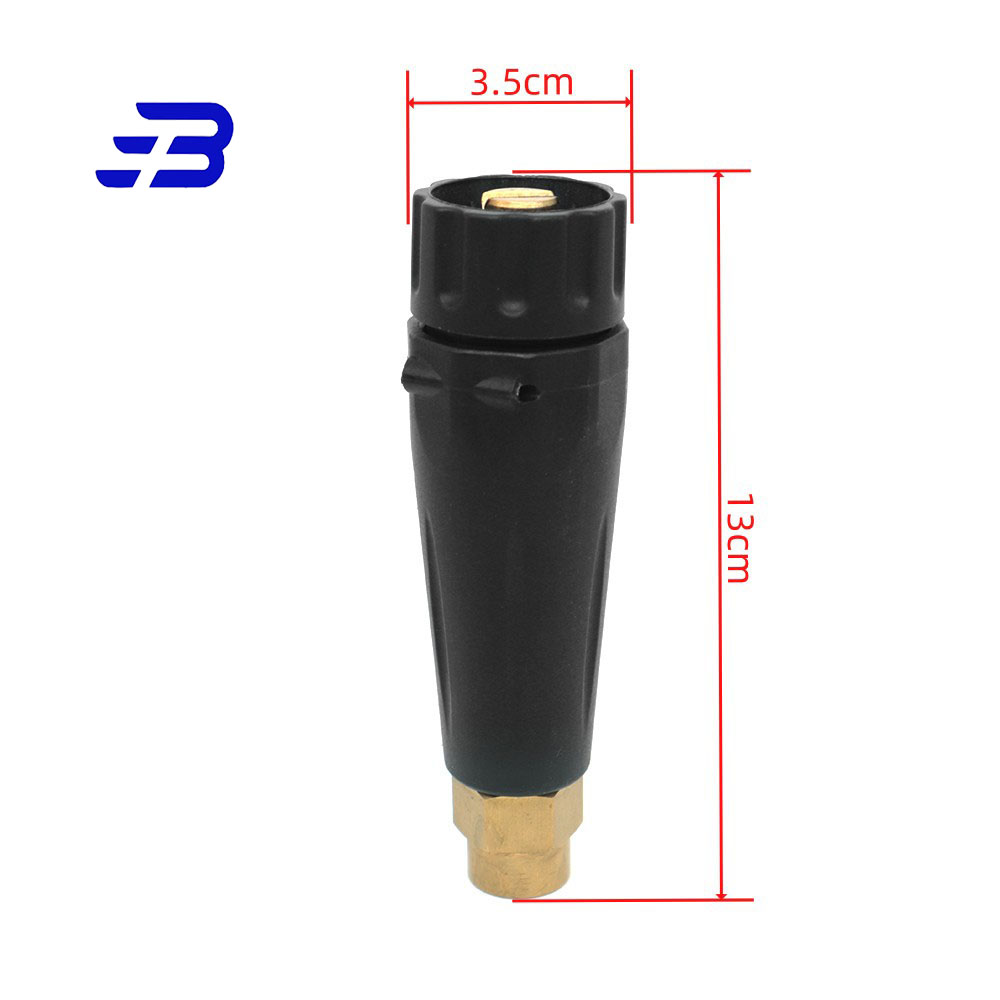 ST-75 Foam Nozzle 4000 PSI High-Pressure 1/4F Brass BLUE Nozzle Car Cleaning Foam Tool Suitable