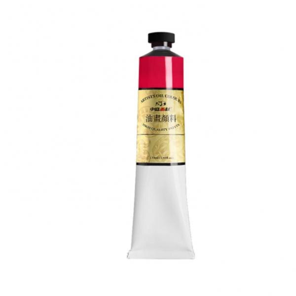 1pc óleo tintas tubo profissional pintura a óleo crianças desenho para criança: Light Red