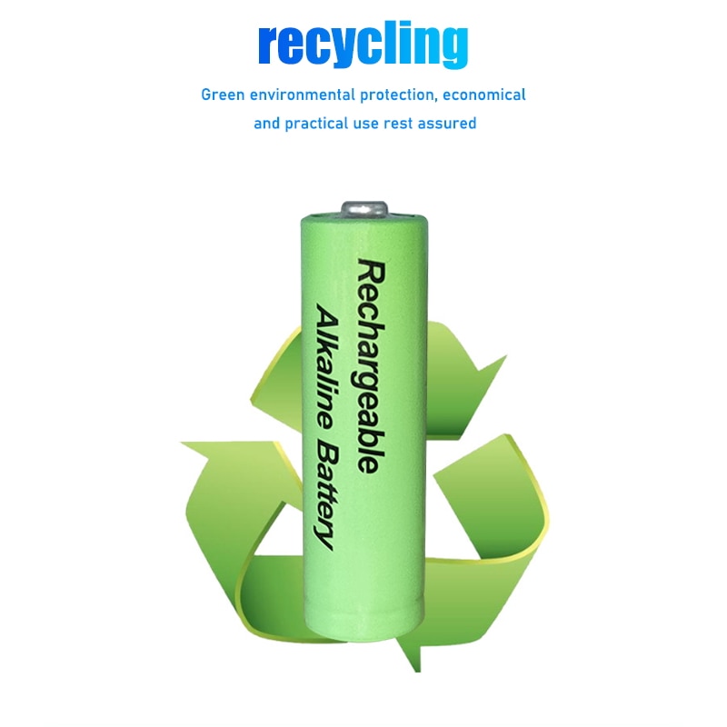 1.5v AA rechargeable battery 3000mah Alkaline Rechargeable batery for led light toy mp3