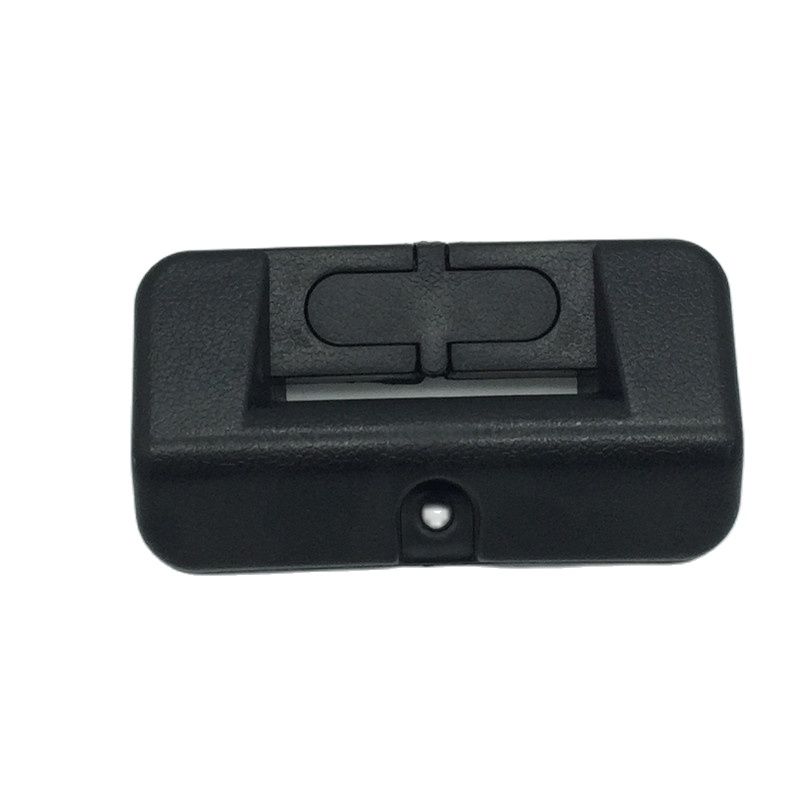 Piezas de plástico de cinturón de tres puntos de asiento de coche, piezas de automóvil rectangulares, componente de cinturón de seguridad, bucle de Pilar, piezas de repuesto de coche, anillo de guía, 10 Uds.