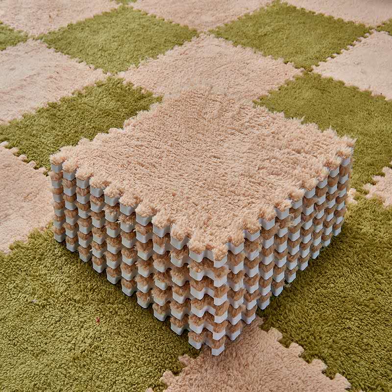 Große Große Fläche Teppiche Für Heimat Wohnzimmer Teppich DIY Verriegelung Schaum Matten EVA Plüsch Puzzle Teppich Matten Schaum Für Baby freundlicher
