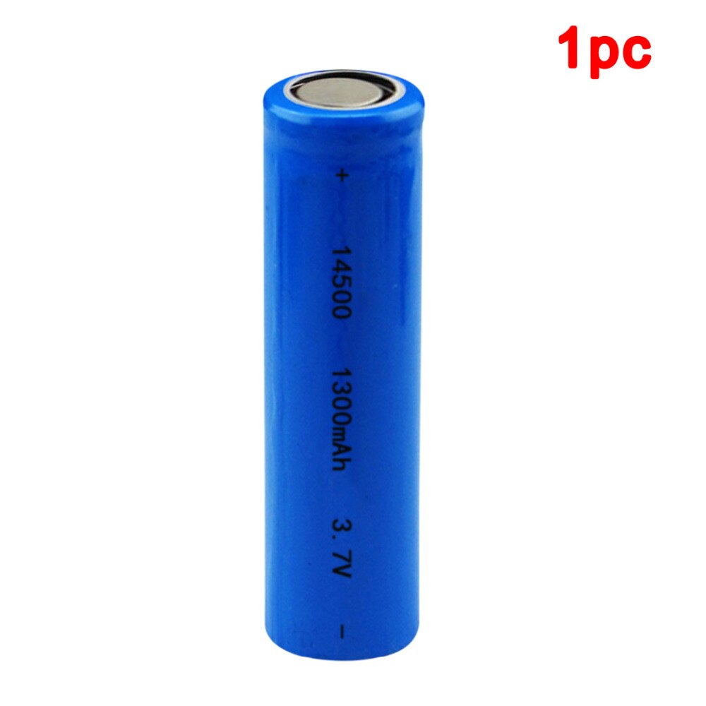 Centechia-pilas recargables para linterna Led, conjunto de baterías recargables de 14500 V, 3,7 mAh, Alta capacitancia, 1300 unidades