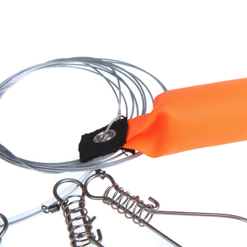 Fishing Lock Buckle Stainless Steel Live Fish Lock Belt Fishing Tackle