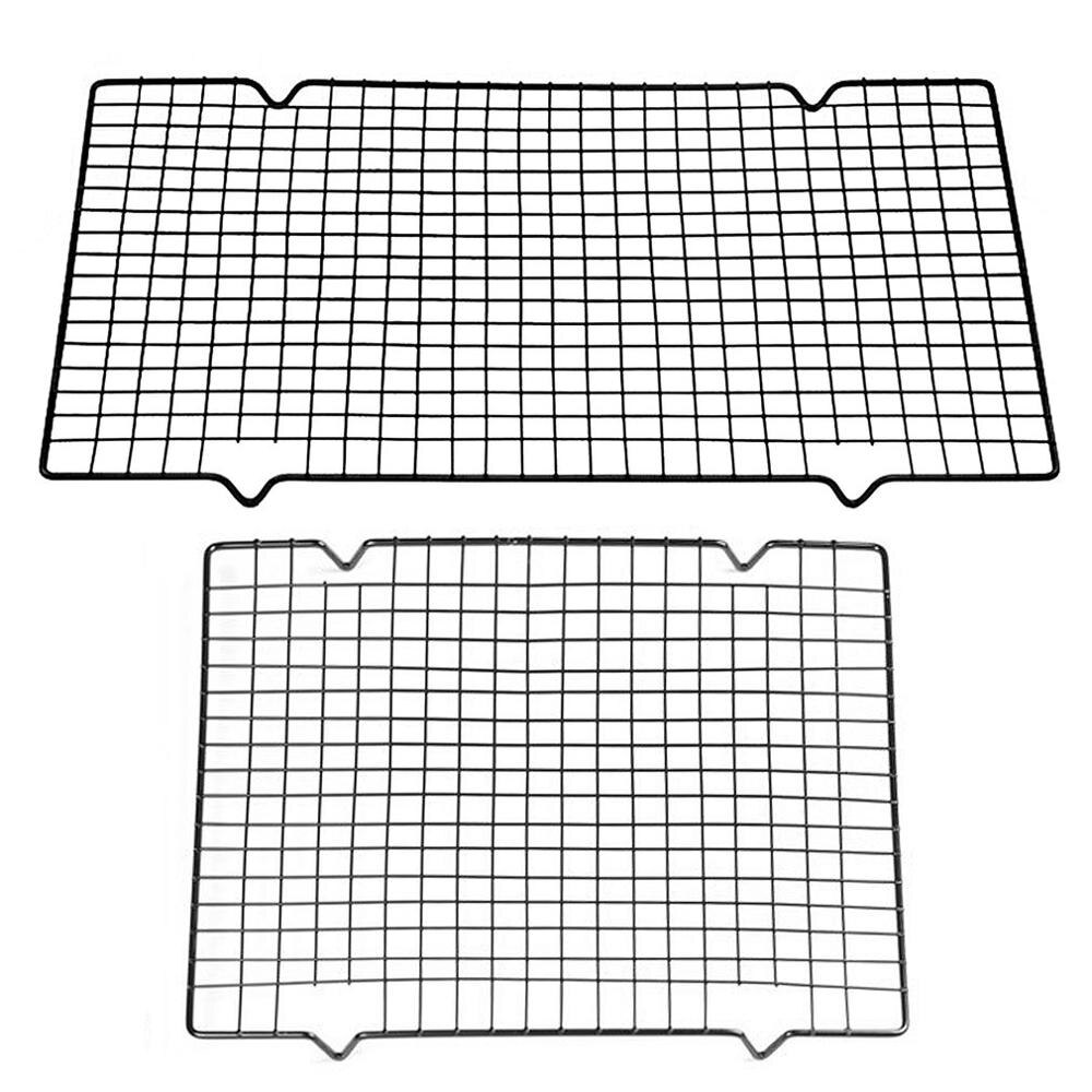 Rvs Rooster Bakken Rack Keuken Bakken Barbecue Netto Vierkant Rooster Cooling Kader Huishouden Keuken Koken Accessorie