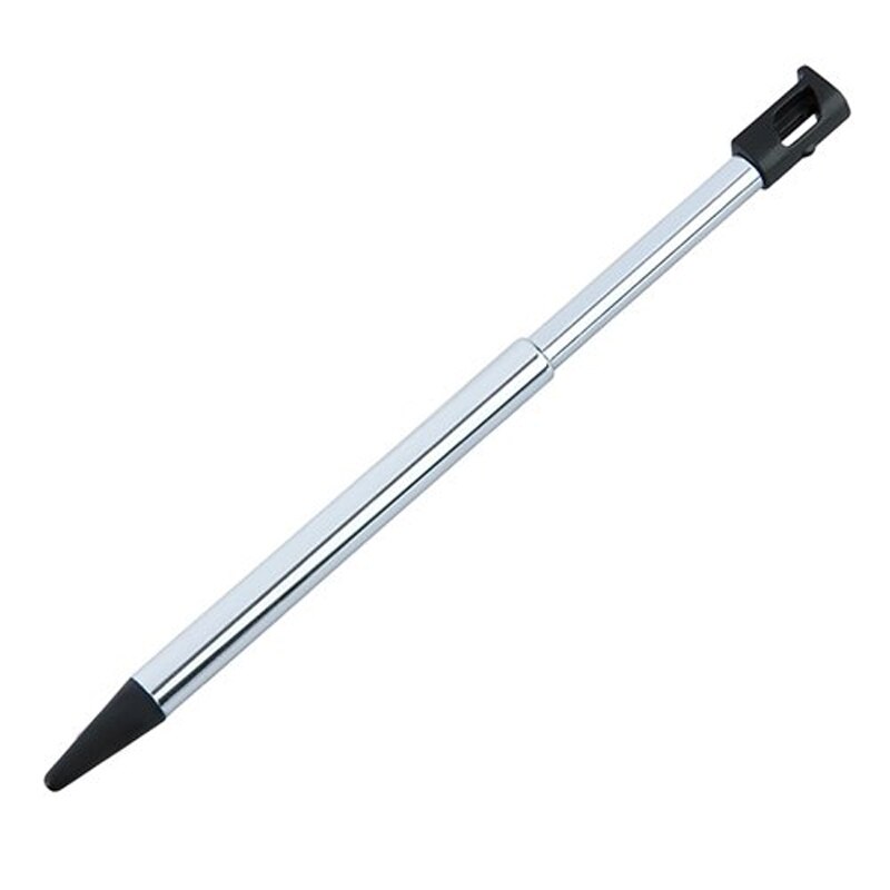 Wysuwany Metalowy Rysik do Ekranu Dotykowego 7-10cm do Nintendo 3DS - TOYILUYA: Czarny