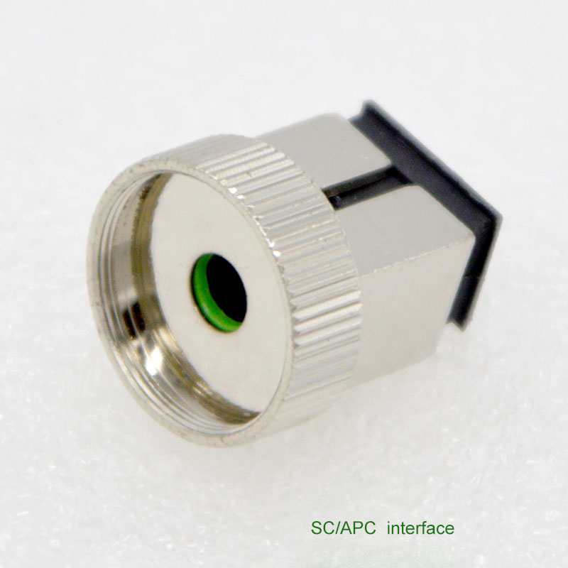 Optical Fiber Connector SC/APC/ST/ FC Optical Power Meter Conversion Adapter Coupler Flange Red pen Metal Head Special