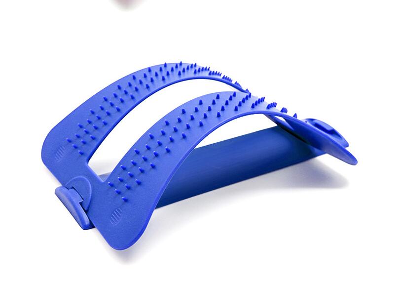 Masajeador de espalda para descanso de cintura, herramientas de cuidado, soporte lumbar para dolor espinal: Oro