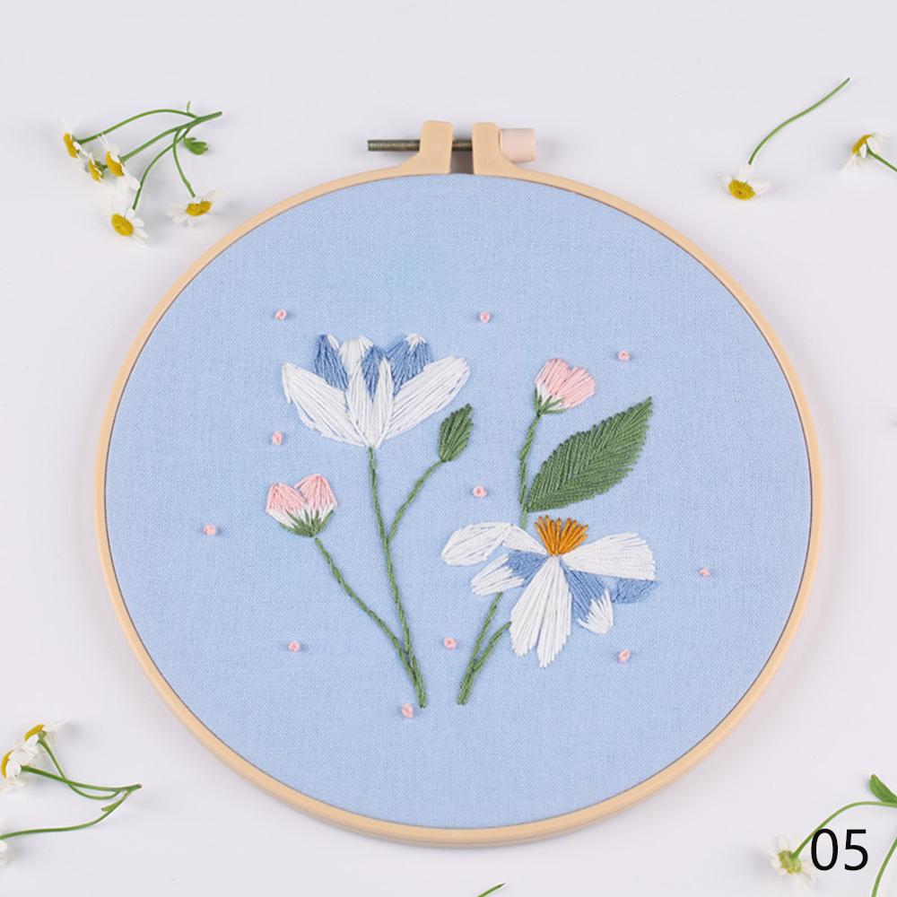 Circle Embroidery Kits ,Embroidery Set,Needlework Embroidery, Cross Stitch kits, Embroidery for Beginner, DIY Art Sewing Craft: 11