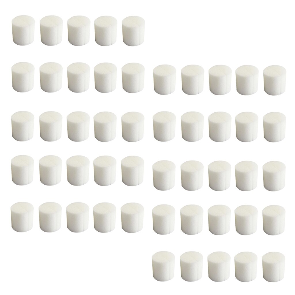 Éponge blanche de culture hydroponique | Mini-insertion, mousse de collier de clonage végétal, mousse Durable de chauffage, mousse à col hydroponique