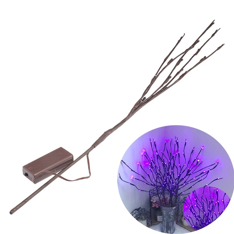 Simulation Tree Branch 20 LED Light String Christmas Decorations for Home Decorations Year's Decor: G