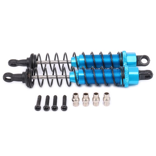 Alloy 96mm Front & Rear Shock Absorber Oil Filled Damper For Rc Model Car 1-12 Wltoy 12428 12423 0016 0017 Truck Short parts: Blue