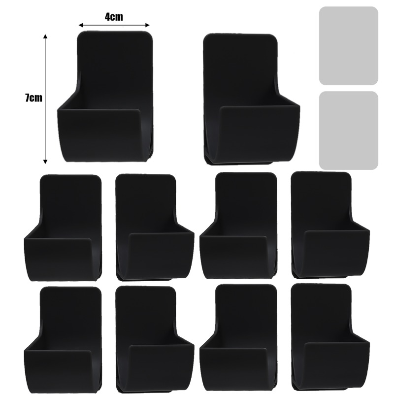 Wall Mounted Trash Bag Shelf Holder Garbage Bag Storage Box Fresh Film Roll Container Dispenser Self-Adhesive Garbage Roll Racks: M / Light Grey