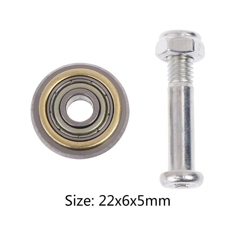 Coupe-brique de carrelage manuel, remplacement de roue à roulement rotatif pour Machine à découper 22mm