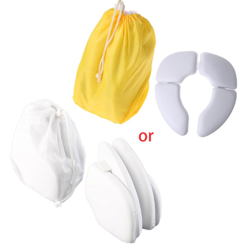 Soft Portable Folding Child Baby Toilet Seat Soft Potty Chair Pad Cushion Training: Default Title