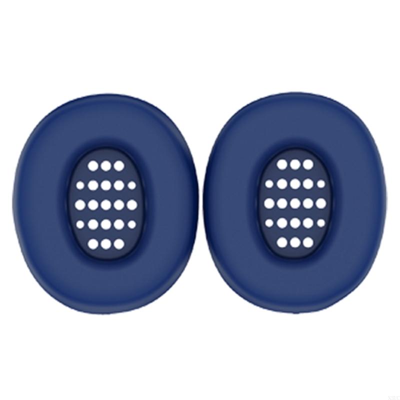 N3UC Silicone Earpad Ear Cushions Covers for TUNE 770NC Headphones Comfortable Protections Ear Pad Covers: Blue