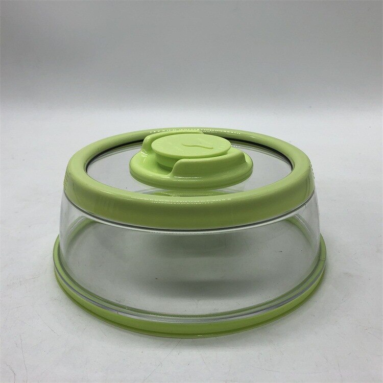 Instant vacuum food sealer Mintiml Cover Kitchen Instant Vacuum Food Sealer Fresh Cover Refrigerator Dish Cover Kitchen Tool: Green