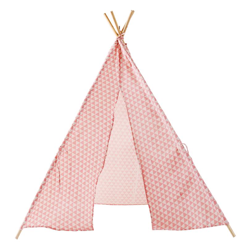 120*120*150cm tende per bambini portatili Tipi Play House tela di cotone tenda da gioco Wigwam bambino piccola Teepee decorazione della stanza HWC: 02