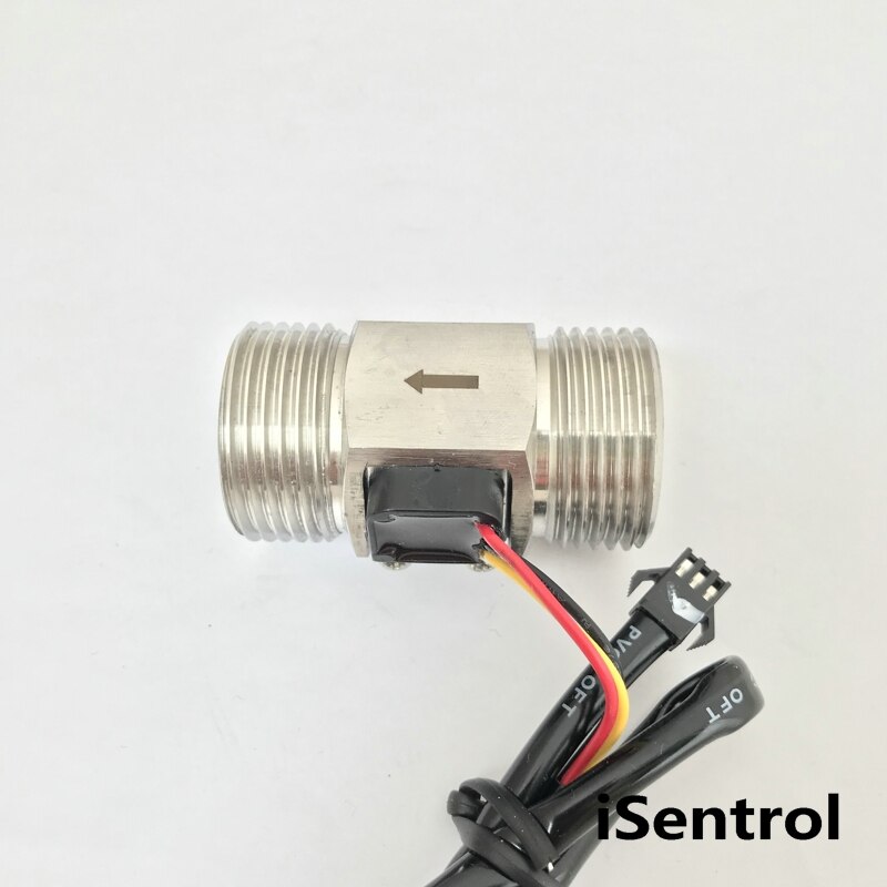 USS-HS10TA Hall Water Flow Sensor SUS304 Stainless Steel DN25 OD32mm 3-50LPM