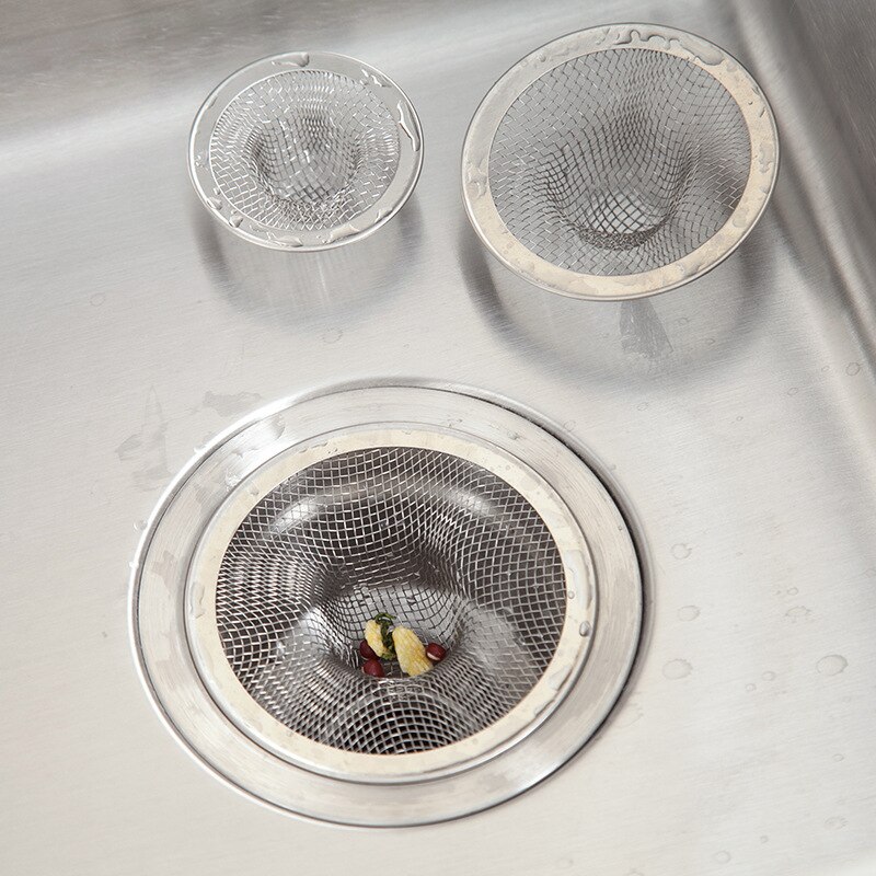 Keuken Badkamer Gootsteenzeefje Rvs Afvoer Hair Stopper Afvalmakelaar Plug Wastafel Bad Plug Hole Waste Filter