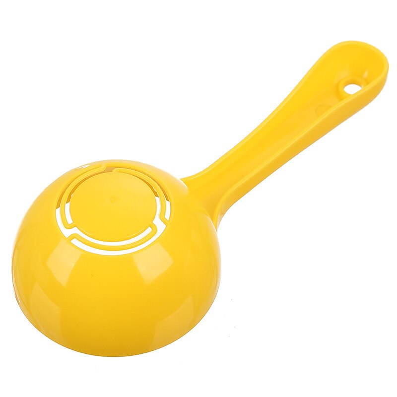 18.5x5cm Yellow Semicircle Rice Scoop Kitchen Tools Cook Rice Cooking Supplies Non-stick Rice Shovel Soup Porridge Spoon
