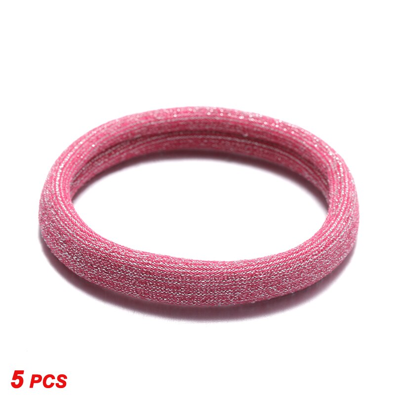 100 pcs/lot kids hair rope Hair Accessories Scrunchy Elastic Hair Bands Girls decorations Headbands Rubber Band: TSZ055-4