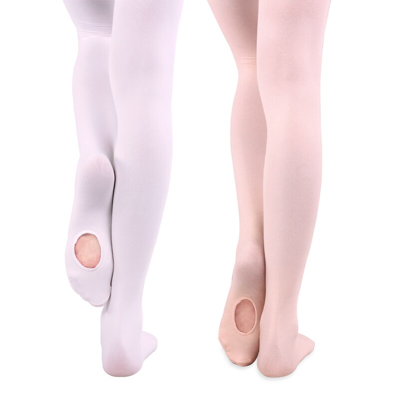 Ballett tanz Strumpfhosen für Mädchen Professionelle freundlicher freundlicher Weichen Mikrofaser Cabrio Samt Ballett Tanz Strumpfhosen
